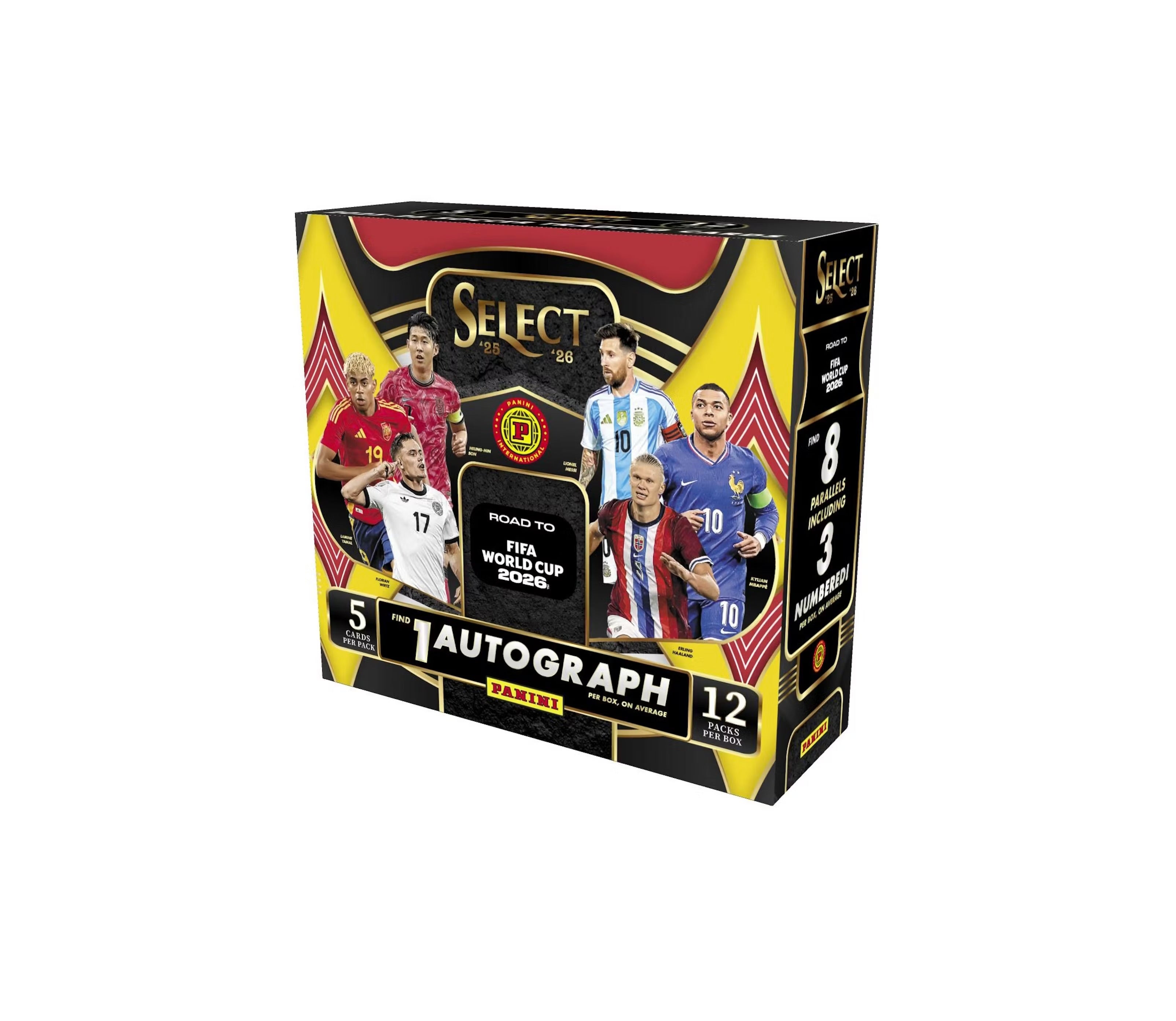 2025-26 Panini Select Road to FIFA World Cup Soccer International Box